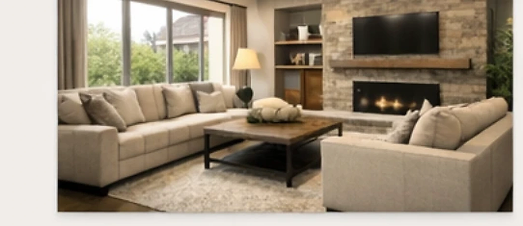 Living room renovation